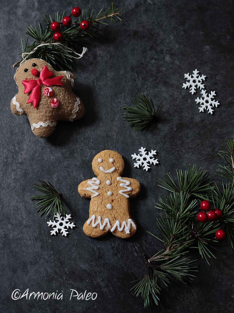 Biscotti di Pan di Zenzero – Gingerbread Cookies 